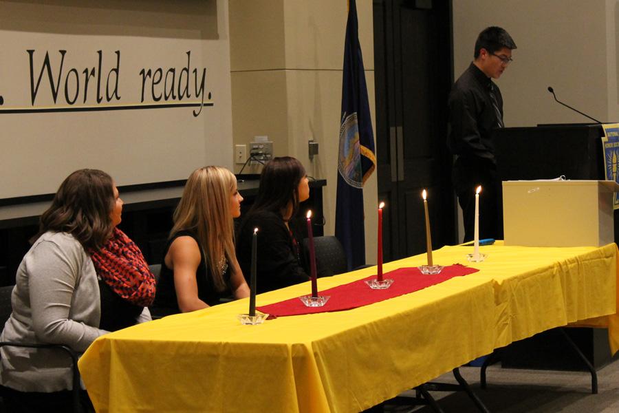 NHS inductees are recognized 