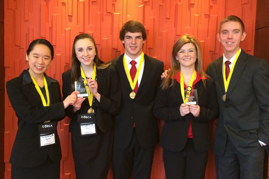 DECA students place at state