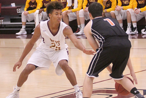 Boys basketball defeats Colby in first game of Hays City Shootout