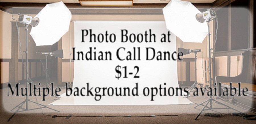 Photo booth available at Indian Call dance