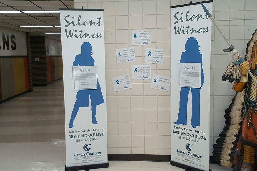 Sexual+assault+awareness+posters+placed+across+school