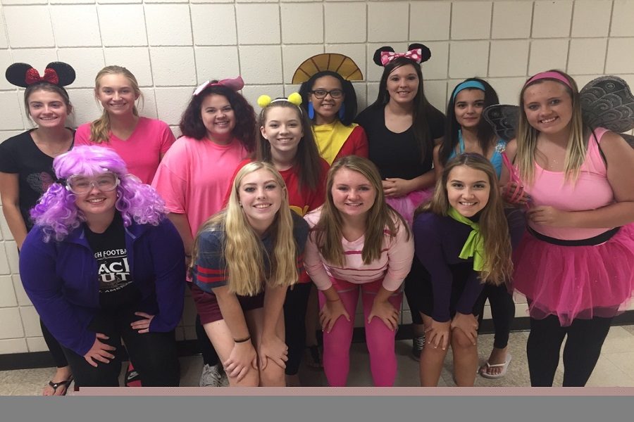 Cartoon character spirit day encourages funny costumes