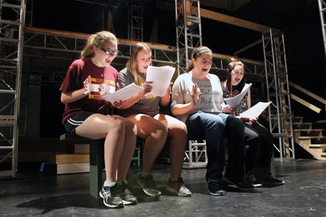 “Bye Bye Birdie” Fall Musical rehearsal photos