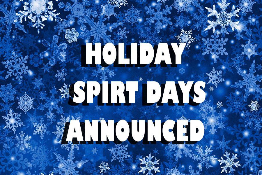 Spirit dress up days announced