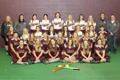 Current softball roster for 2017