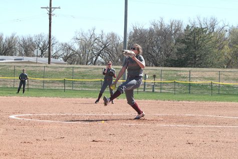 Indian Softball falls to Maize Eagles and Goddard Lions on April 12