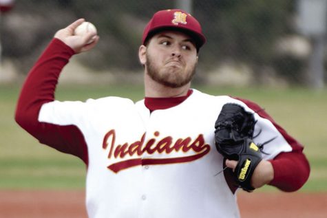 Senior Grant Coffman pitches perfect game in Russell double header