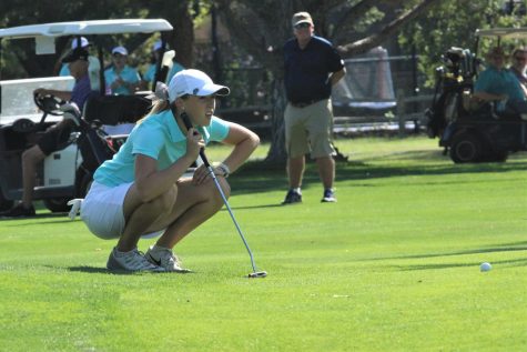 Senior Karee Dinkel leads Lady Indians to a tournament championship