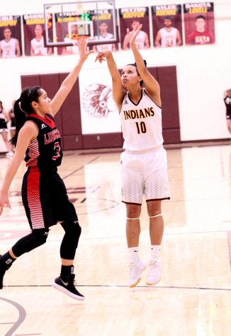 Lady Indian basketball falls to Liberal Redskins