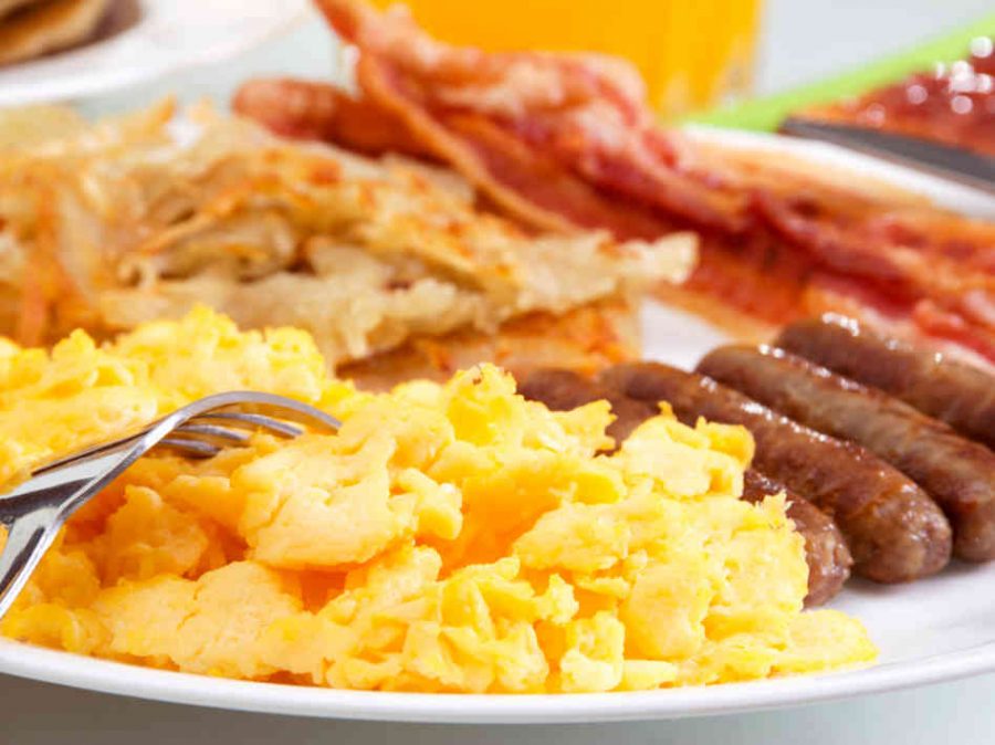Breakfast can help students focus in class and not be hungry throughout the day.