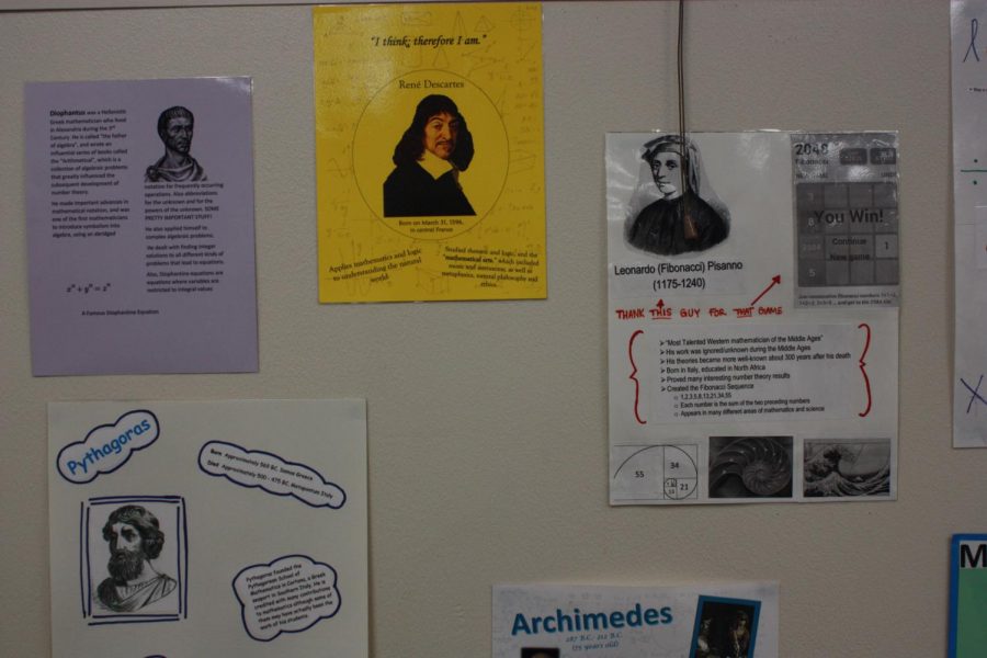Posters from previous extra credit assignments done by FST students last year. 