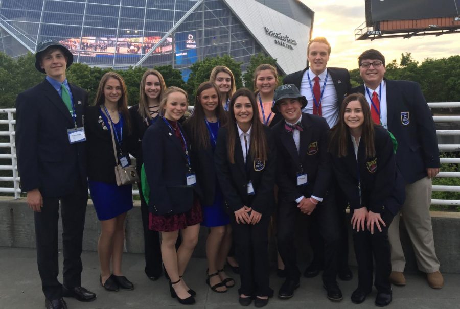 DECA members attended the International Career Development Conference in Atlanta from April 21-25. The event gave them opportunities to converse with colleges as well as other high schoolers who had similar interests as themselves.
