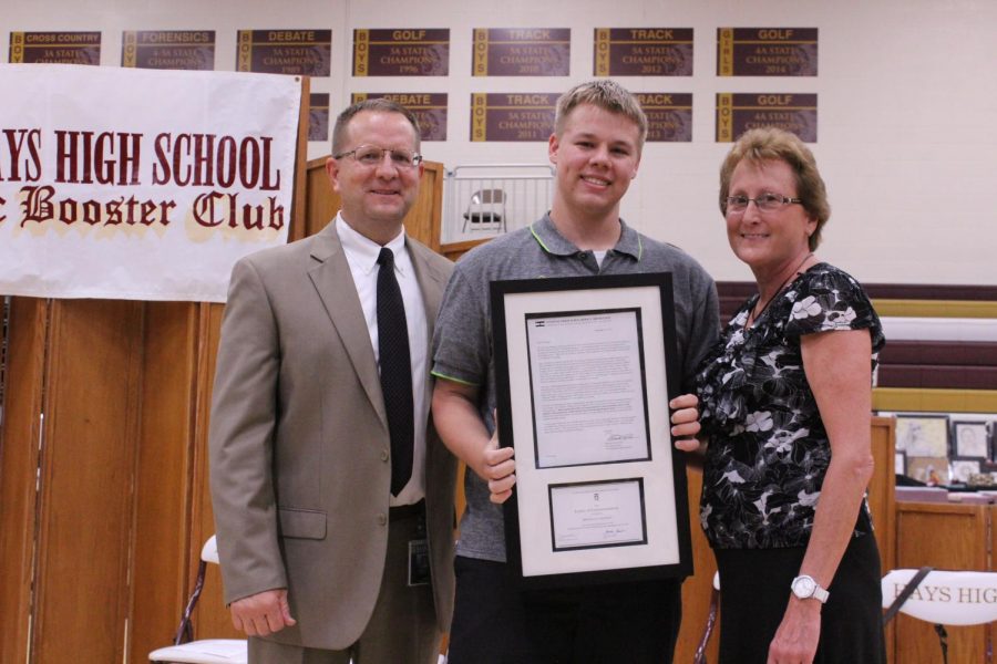 Senior Brendan Chapman received the National Merit Commended Student. Commended students placed among the top 50,000 scorers among 1.6 million who took the 2016 PSAT.