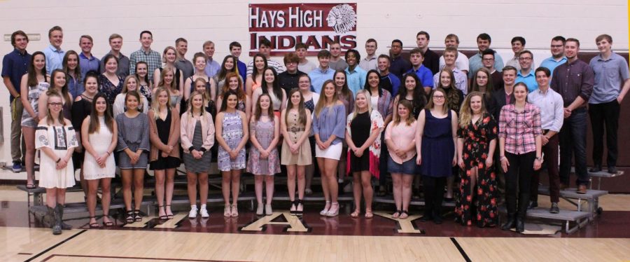 Members of the class of 2018 were recognized at the awards ceremony on May 7.