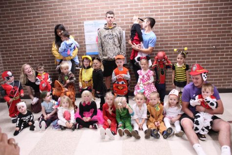 Family Studies kids parade around school