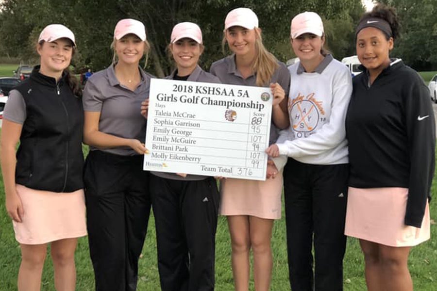 The girls golf team ended its season with a sixth-place finish at the state golf tournament on Oct. 16.
