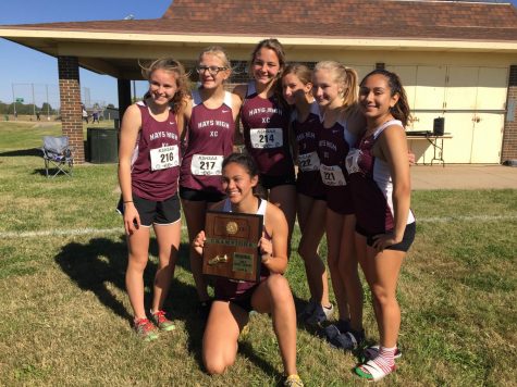 Cross country girls, regional champs