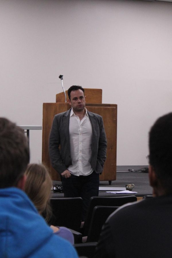 Casting director and screen writer Scotty Mullen spoke to students on Oct. 9 about his career. Mullen offered advice such as not letting rejection get to you and to fully commit to the career.