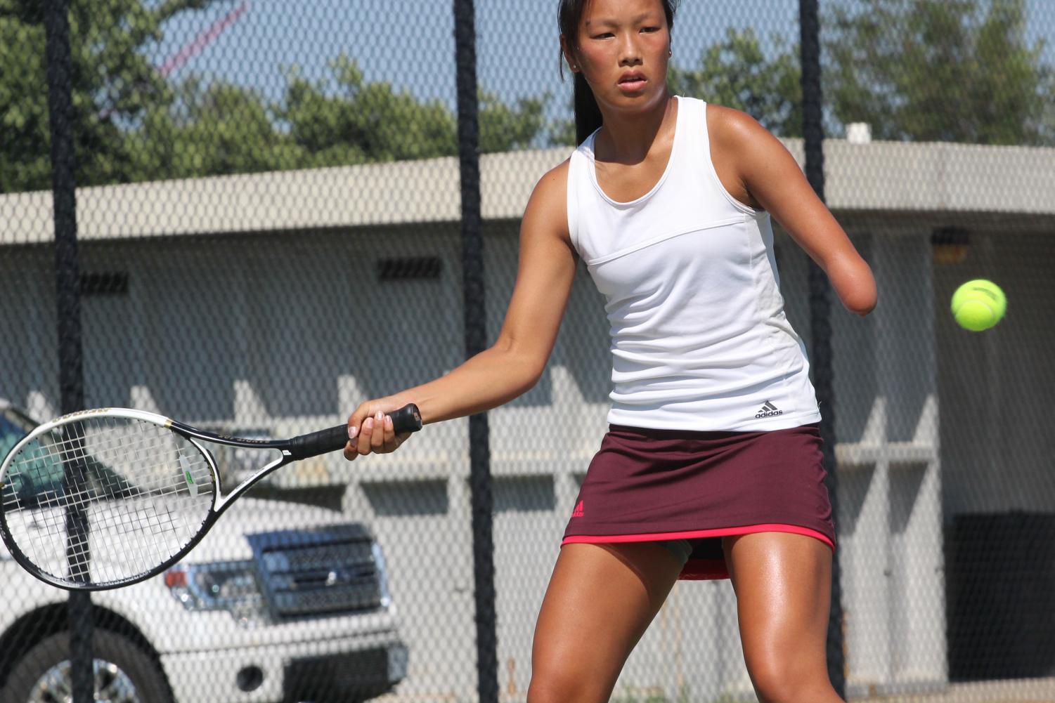 Senior Cori Isbell participates in a multitude of sports and clubs. Isbell thinks there are differences between the two including sports being more like a family than a club.