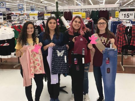 Girl Scouts give back