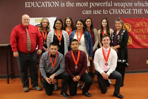 Foreign Language Honors Society ceremony