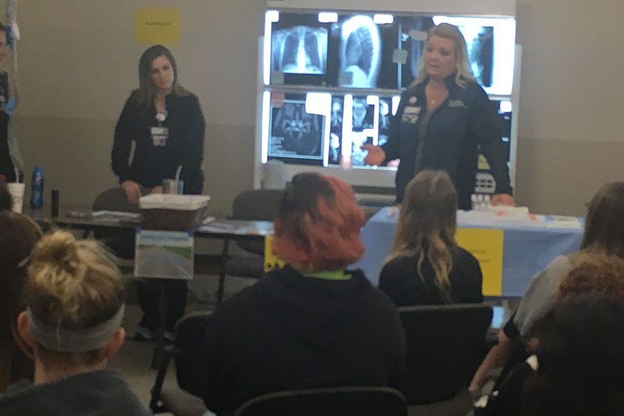 Hays Medical Center hosted Journeys and Destinations on Nov. 7, attended by seven Hays High students.