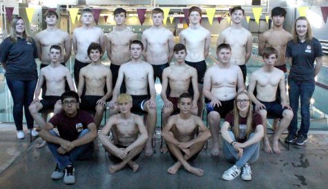 Swim team takes 12th at Topeka West Invitational