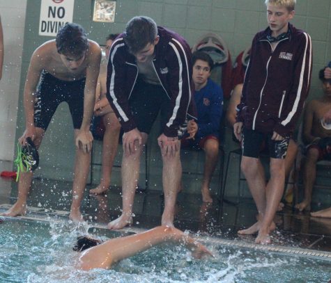 Hays swim team takes fifth at home meet
