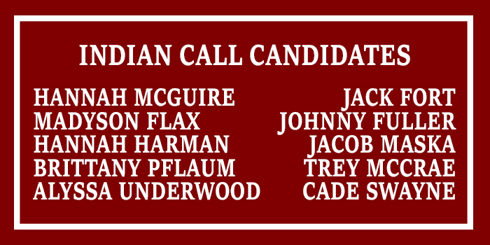 2019 Indian Call candidates announced