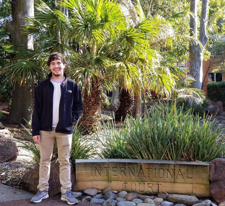 2016 graduate Trenton Potter traveled to Australia for a semester in 2018. Potter said it was scary for him, but it helped him grow as a person more than any other event.