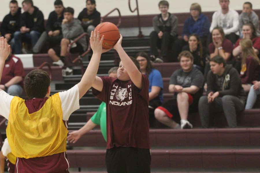 Hays High hosted the annual Special Olympics Kansas basketball tournament on March 22.