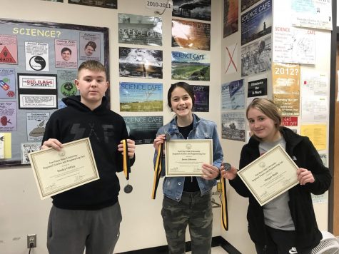 Students receive awards for FHSU Regional Science and Engineering Fair