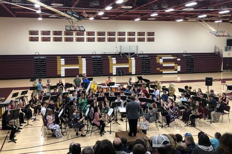 Concert Band, Jazz Band perform 32nd annual Popcorn Concert