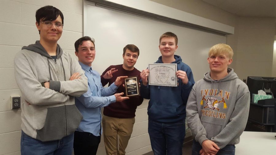 Team Hays one placed second at the FHSU Science Bowl. Hays High brought four teams to the event. 