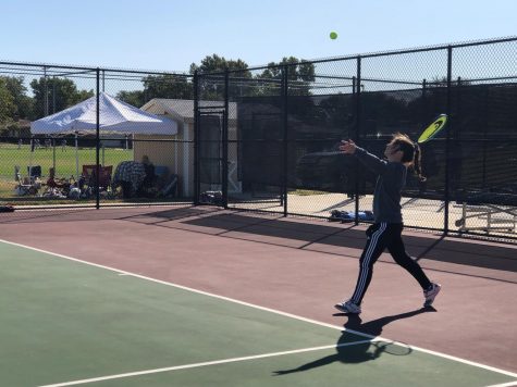 Girls’ tennis team competes at regionals