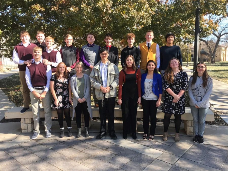 The Mathletes competed at Fort Hays State University on Thursday, Nov. 14. The team placed first.