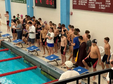Boys swim takes fifth at Salina South