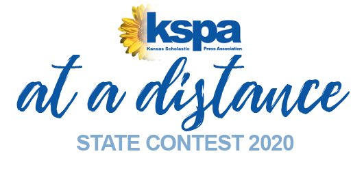 This year's Kansas Scholastic Press Association's state journalism competition would have been held at the University of Kansas in Lawrence on May 2 if not for the COVID-19 school closings. In order to combat the circumstances, KSPA created multiple new events allowing students to participate from their homes.