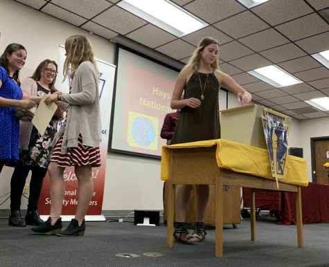National Honor Society's 2019 Induction on Tuesday, Nov. 5.