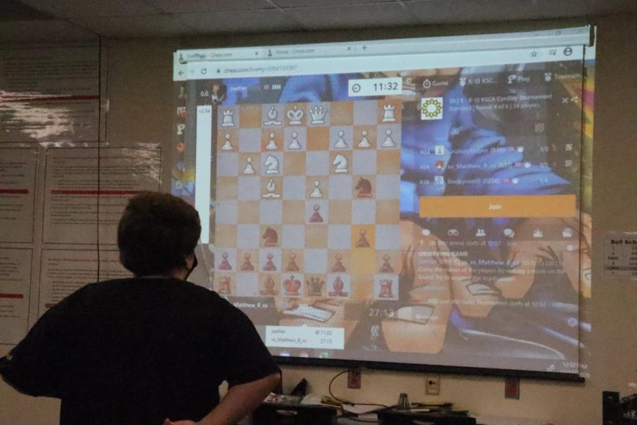Most of the Chess Clubs participants have adjusted to this years virtual competitions, but Holder understands the perspectives of the struggling students. I am the same way, Holder said. I feel like I can see better when I am playing over a board as opposed to playing virtually.