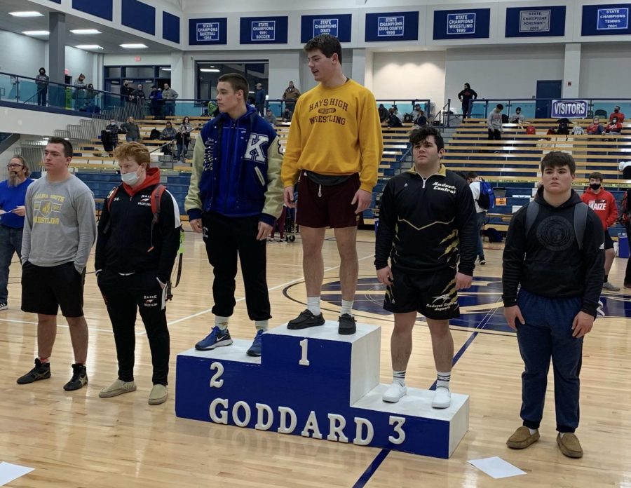 Junior Gavin Meyers qualified for State. State wrestling will be on Feb. 26.
