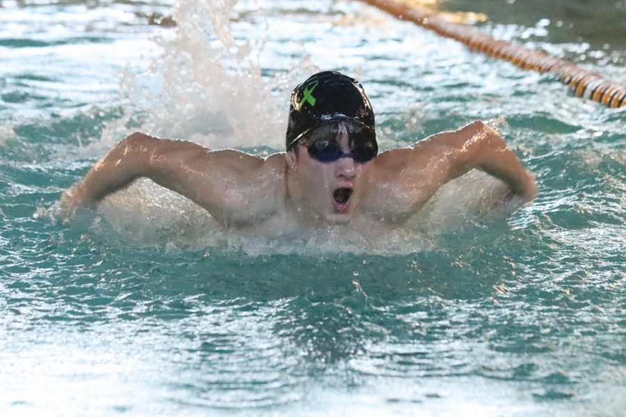 Boys swim places third at Salina South. There next meet was on Dec. 7 at Great Bend.