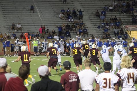 Hays High dominates Dodge City in Homecoming football game