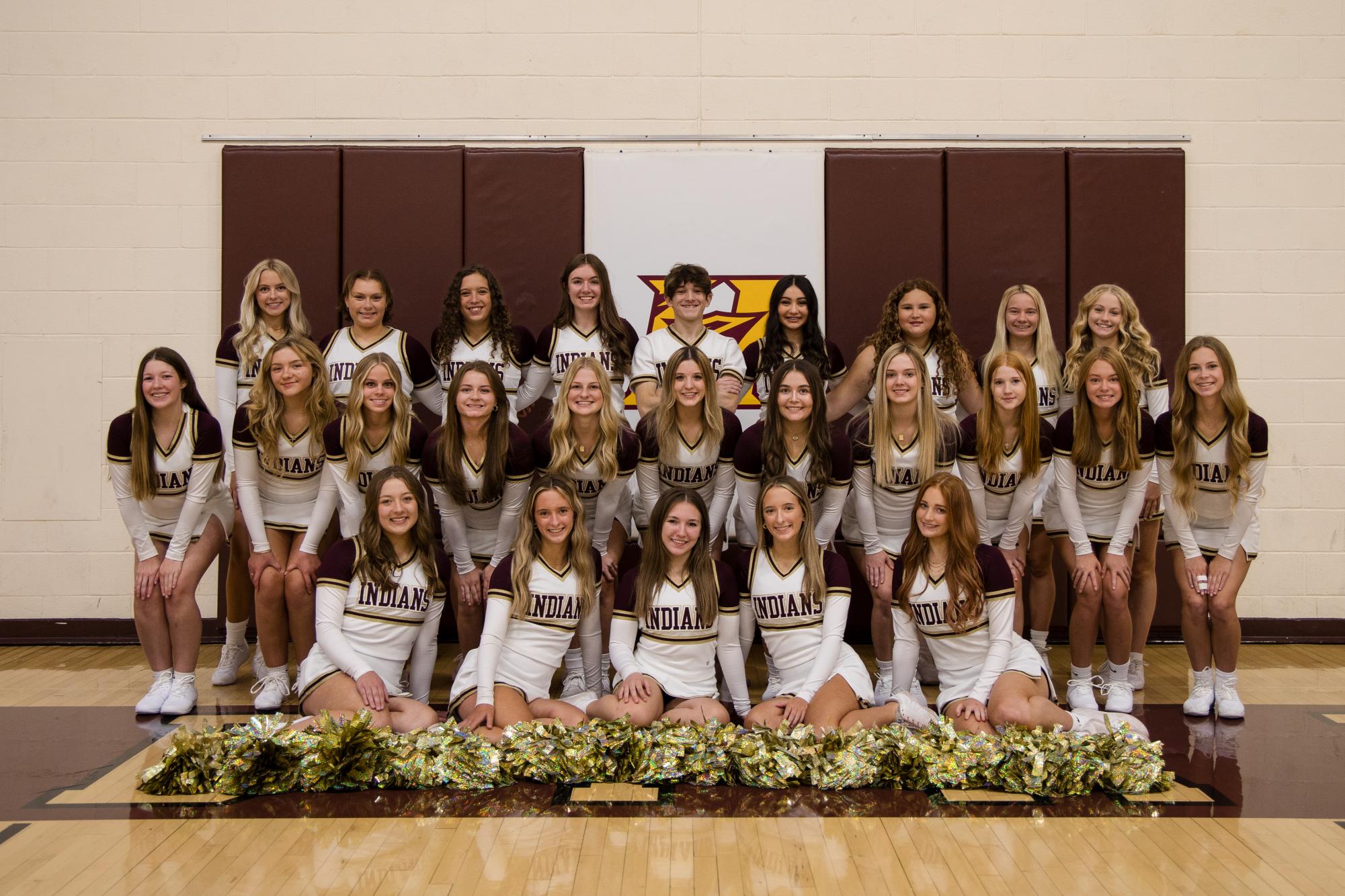 Cheerleading prepares for state with a six-hour long practice