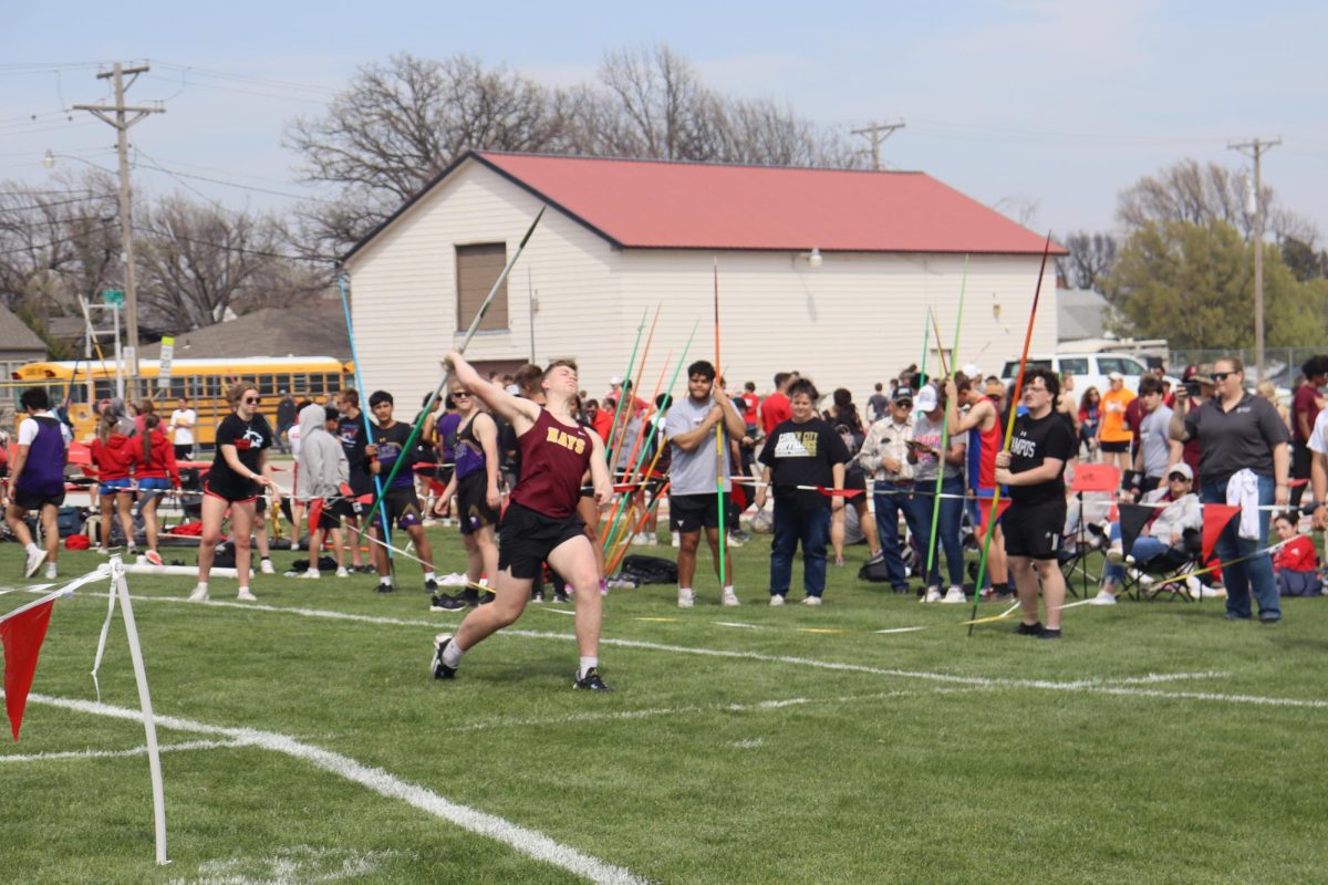 Hays+High+attends+second+track+meet+of+spring+season+in+Great+Bend