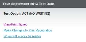 Students offer tips for ACT testing