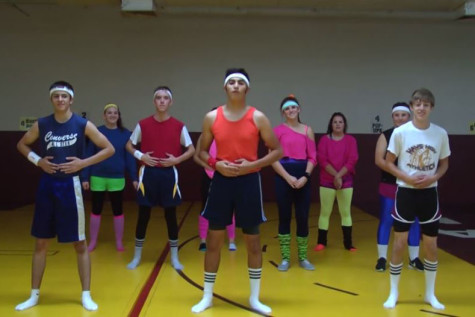 USD 489 Media creates 80s workout video