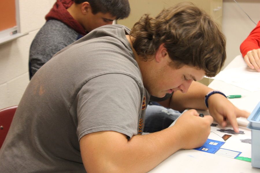 Coloring becomes common way to pass time in class