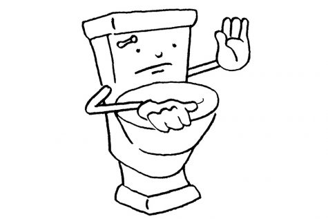 Bathroom etiquette needs to be used