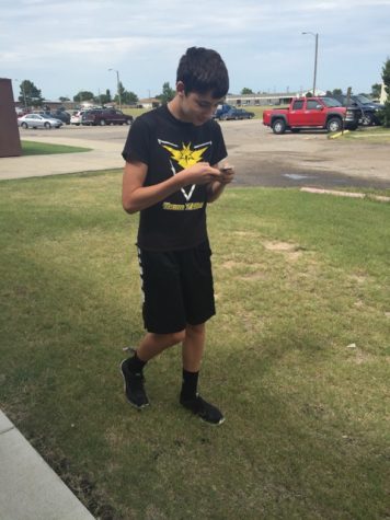 Junior spends two hours daily playing Pokémon Go